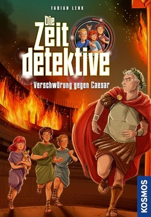 Lenk, Fabian. Die Zeitdetektive, 11, Verschwörung gegen Caesar - Spannender Zeitreise-Kinderkrimi ab 9 Jahren mit historischen Sachinfos - das Alte Rom entdecken und Geschichte als Kriminalfall erleben. Franckh-Kosmos, 2026.