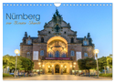 Nürnberg zur Blauen Stunde (Wandkalender 2025 DIN A4 quer), CALVENDO Monatskalender