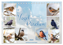 Vogel-Pärchen (Tischkalender 2024 DIN A5 quer), CALVENDO Monatskalender
