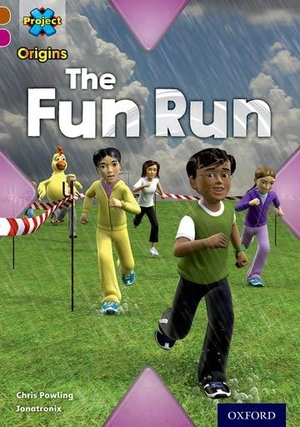 Powling, Chris. Project X Origins: Brown Book Band, Oxford Level 10: Fast and Furious: The Fun Run. Oxford University Press, 2014.