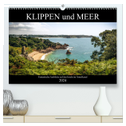 Klippen und Meer. Fantastische Ausblicke auf den Inseln im Ärmelkanal (hochwertiger Premium Wandkalender 2024 DIN A2 quer), Kunstdruck in Hochglanz