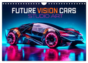 Future Vision Cars-Studio Art (Wandkalender 2024 DIN A4 quer), CALVENDO Monatskalender