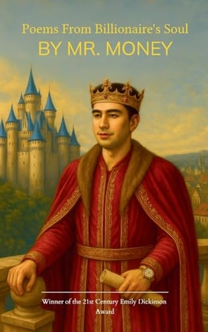 Money. Poems from a Billionaire's Soul Born from marble kingdoms and thrones bathed in gold, Where Dark Elixir sleeps and empires rise at a whisper, I write not poems - I carve a legacy Galesburg will kneel to.. Bookleaf Publishing, 2026.