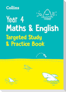 Year 4 Maths and English KS2 Targeted Study & Practice Book