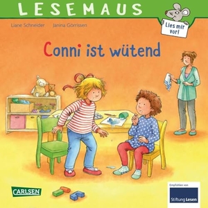 Schneider, Liane. LESEMAUS 86: Conni ist wütend. Carlsen Verlag GmbH, 2019.