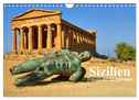 Sizilien - Traum im Mittelmeer (Wandkalender 2024 DIN A4 quer), CALVENDO Monatskalender