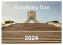Rundreise Iran (Tischkalender 2024 DIN A5 quer), CALVENDO Monatskalender