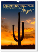 SAGUARO NATIONAL PARK Wüstenimpressionen aus Arizona (Wandkalender 2025 DIN A3 hoch), CALVENDO Monatskalender