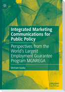 Integrated Marketing Communications for Public Policy