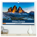 Wildes Europa (hochwertiger Premium Wandkalender 2025 DIN A2 quer), Kunstdruck in Hochglanz