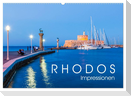 RHODOS Impressionen (Wandkalender 2024 DIN A2 quer), CALVENDO Monatskalender