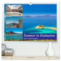 Sommer in Dalmatien - Sonne, Strand und mehr! (hochwertiger Premium Wandkalender 2025 DIN A2 quer), Kunstdruck in Hochglanz