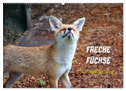 Freche Füchse - lustige Sprüche (Wandkalender 2024 DIN A2 quer), CALVENDO Monatskalender