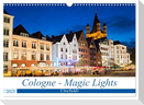 Cologne - Magic Lights (Wall Calendar 2025 DIN A3 landscape), CALVENDO 12 Month Wall Calendar