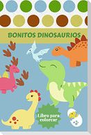 Bonitos Dinosaurios Libro para colorear