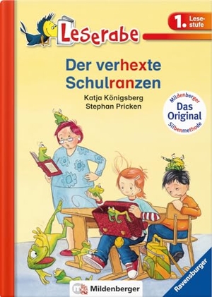 Königsberg, Katja. Leserabe - Der verhexte Schulranzen - Leichter lesen lernen mit der Silbenmethode. 1. Lesestufe. Mildenberger Verlag GmbH, 2010.