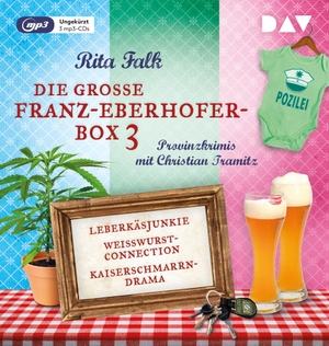 Falk, Rita. Die große Franz-Eberhofer-Box 3 - Ungekürzte Lesungen mit Christian Tramitz. Audio Verlag Der GmbH, 2020.