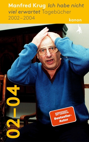 Krug, Manfred. Manfred Krug. Ich habe nicht viel erwartet - Tagebücher 2002-2004. Kanon Verlag Berlin GmbH, 2026.