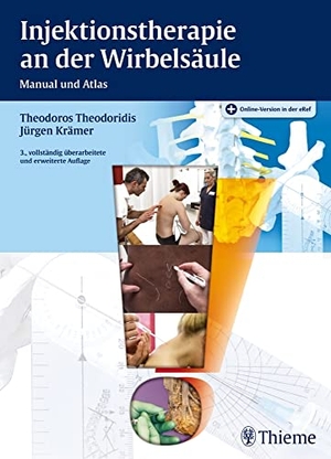 Krämer, Jürgen. Injektionstherapie an der Wirbelsäule - Manual und Atlas. Georg Thieme Verlag, 2020.
