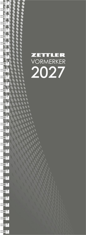 Neumann Verlage GmbH & Co KG (Hrsg.). Vormerkbuch 1W/2S 2027 - Terminbuch 11x30 cm mit 1 Woche auf 2 Seiten, Zweimonatsübersicht, Tages- & Wochenzählung, Spiralbindung. Neumann Verlage GmbH & Co, 2026.