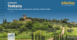 Esterbauer Verlag (Hrsg.). Radregion Toskana - Florenz, Pisa, Siena, Maremma, Versilia, Chianti, Elba- 1:75.000, 1.712 km, GPS-Tracks Download, LiveUpdate. Esterbauer GmbH, 2024.