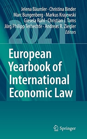 Bäumler, Jelena / Christina Binder et al (Hrsg.). European Yearbook of International Economic Law 2021. Springer International Publishing, 2022.