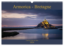 Armorica - Bretagne, Land am Ende der Welt (Wandkalender 2024 DIN A3 quer), CALVENDO Monatskalender