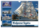 Windjammer-Regatta - Tall Ships Atlantic Challenge (Wandkalender 2024 DIN A4 quer), CALVENDO Monatskalender