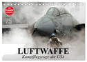 Luftwaffe. Kampfflugzeuge der USA (Tischkalender 2024 DIN A5 quer), CALVENDO Monatskalender