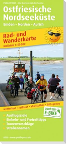 Ostfriesische Nordseeküste, Westlicher Teil 1:50 000