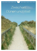Zwischen Dünen und Watt / Geburtstagskalender (Wandkalender 2024 DIN A4 hoch), CALVENDO Monatskalender