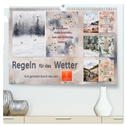 Regeln für das Wetter (hochwertiger Premium Wandkalender 2025 DIN A2 quer), Kunstdruck in Hochglanz