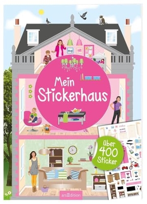 Mein Stickerhaus. Ars Edition GmbH, 2013.