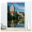Wunderschöne Städtchen (hochwertiger Premium Wandkalender 2024 DIN A2 hoch), Kunstdruck in Hochglanz