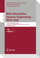 Web Information Systems Engineering ¿ WISE 2020