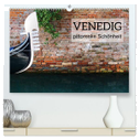Venedig - pittoreske Schönheit (hochwertiger Premium Wandkalender 2024 DIN A2 quer), Kunstdruck in Hochglanz