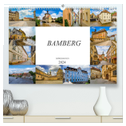 Bamberg Impressionen (hochwertiger Premium Wandkalender 2024 DIN A2 quer), Kunstdruck in Hochglanz