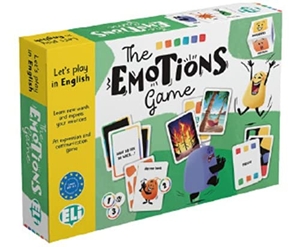 The Emotions Game. Gamebox - Gamebox mit 132 Karten, Farbwürfel, 60 Spielmarken und Anleitung. Klett Sprachen GmbH, 2022.
