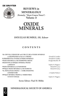 Oxide Minerals