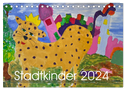 Stadtkinder 2024 (Tischkalender 2024 DIN A5 quer), CALVENDO Monatskalender