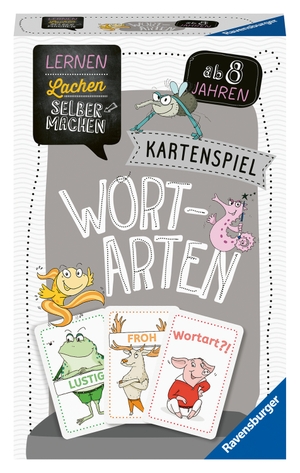 Spitznagel, Elke. Lernen Lachen Selbermachen: Wortarten. Ravensburger Spieleverlag, 2021.