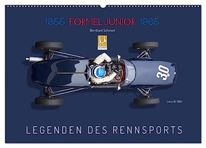 Schmerl, Bernhard. Legenden des Rennsports - Formel Junior 1955-1965 (Wandkalender 2024 DIN A2 quer), CALVENDO Monatskalender - Formel-Junior-Fahrzeuge der 50iger und 60iger Jahre. Calvendo, 2023.