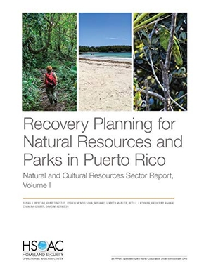 Resetar, Susan A / Tingstad, Abbie et al. Recovery Planning for Natural Resources and Parks in Puerto Rico - Natural and Cultural Resources Sector Report. RAND Corporation, 2020.