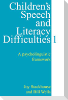 Children s Speech and Literacy Bk1