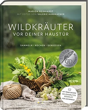 Reinhardt, Marion. Wildkräuter vor deiner Haustür - Silbermedaille GAD 2022 - Deutscher Kochbuchpreis (bronze) - Sammeln, kochen und genießen. Ars Vivendi, 2022.