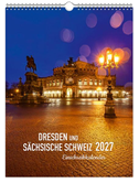 Einschreibkalender Dresden und Sächsische Schweiz 2027