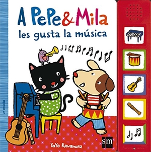 Kawamura, Yayo. A Pepe y Mila les gusta la música. Fundación Santa María-Ediciones SM, 2015.