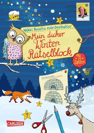 Busch, Nikki. Mein dicker Winter-Rätselblock - Ab 8 Jahren | Spannende Rätsel, Quiz, Witze und Malen für Mädchen und Jungen. Carlsen Verlag GmbH, 2024.