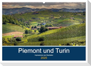 Piemont und Turin (Wandkalender 2025 DIN A2 quer), CALVENDO Monatskalender