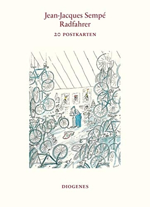 Sempé, Jean-Jacques. Radfahrer (Postkartenbuch) - 20 Postkarten. Diogenes Verlag AG, 2018.